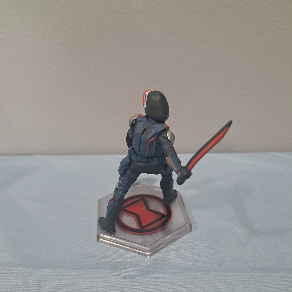Disney Marvel Taskmaster Figure Cake Topper Shield Sword Toy‎ Collectible Movie
